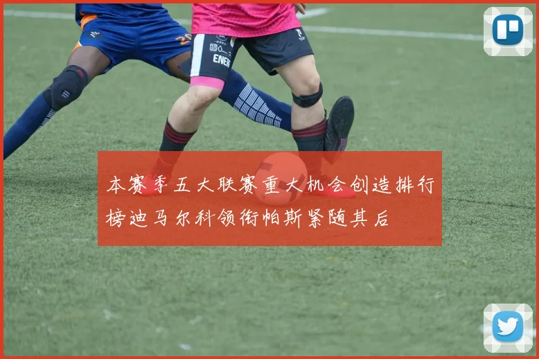 本赛季五大联赛重大机会创造排行榜迪马尔科领衔帕斯紧随其后